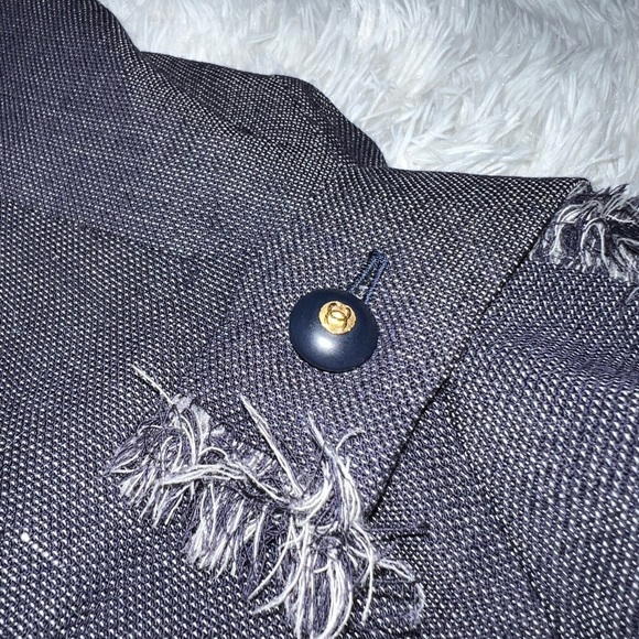 Authentic Vintage Chanel Denim Dress Size 38 - Picture 13 of 13